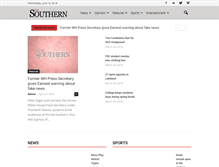 Tablet Screenshot of fscsouthern.com